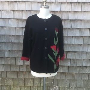 Susan Bristol Double Faced Knit Wool Jacket